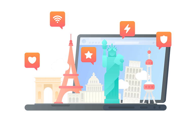 在图瓦卢连接到中国的代理 - 翻回VPN