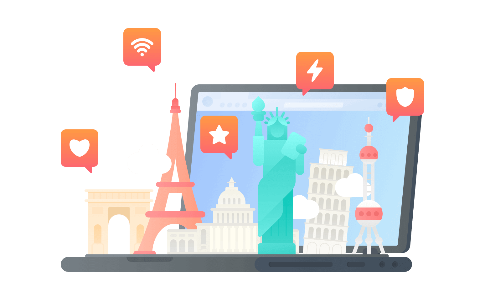 在图瓦卢连接到中国的代理 - 翻回VPN